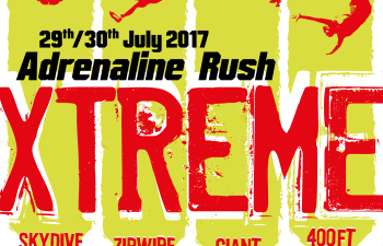 Extreme Challenge Adrenalin Rush Flyer