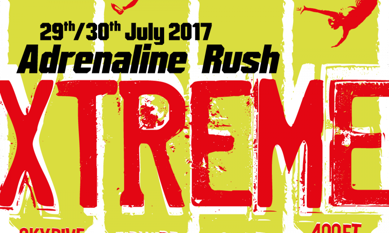 Extreme Challenge Adrenalin Rush Flyer